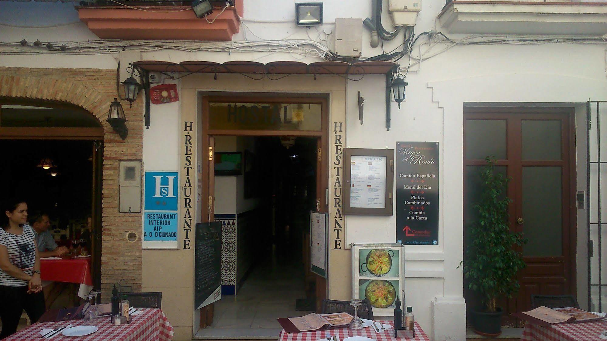 Hostal Virgen Del Rocio Ронда Екстер'єр фото